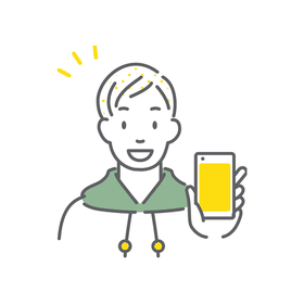 モデルハウスのQRコードを読み取って見学開始
